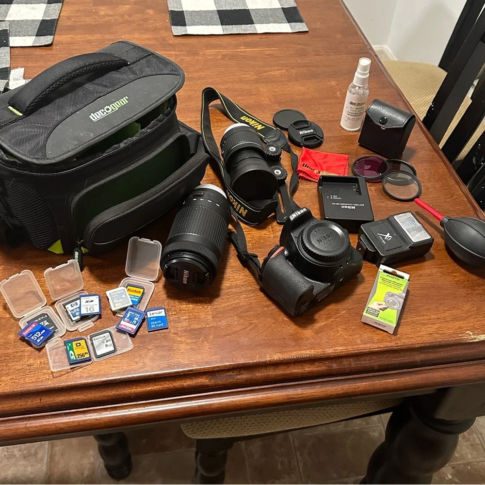Nikon Digit Camera Set *Professional Set*